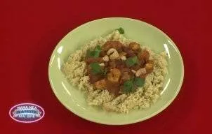 Orez basmati cu pui si caju in stil indian