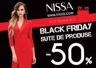 ANUL ACESTA BLACK FRIDAY ESTE GENIAL LA NISSA ! MII DE PRODUSE CU REDUCERE DE PANA LA -50%!!!