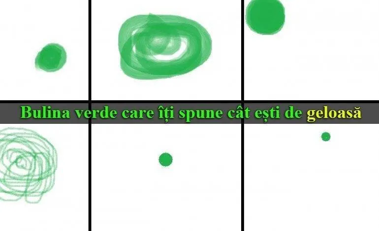 Cel mai amuzant test – Bulina verde care îți spune cât ești de geloasă!
