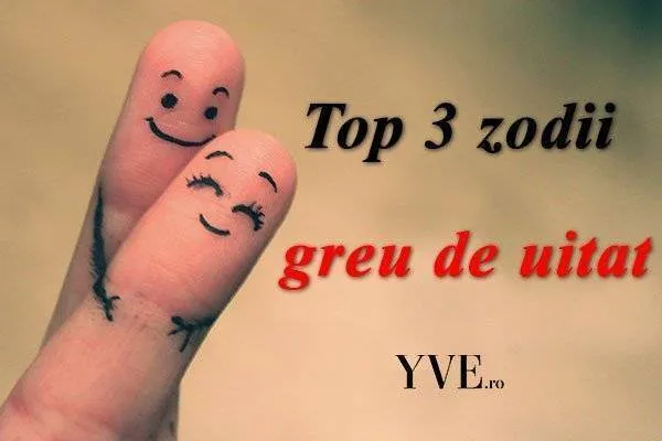 Top 3 zodii greu de uitat