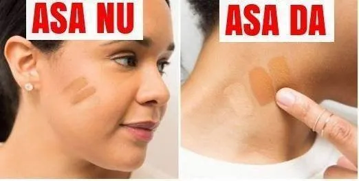 Alege si aplica corect fondul de ten