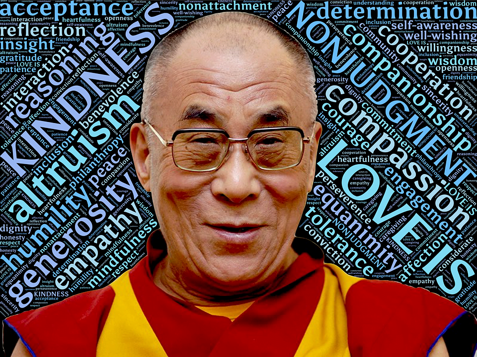 Sfaturi de viata de la Dalai Lama! Cum sa treci peste necazuri si griji cu usurinta