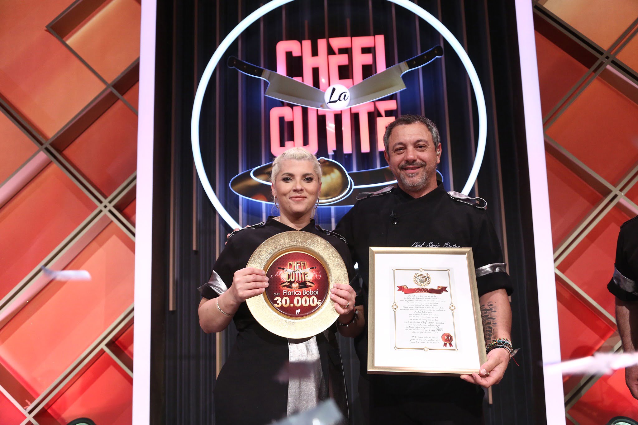 Florica Boboi este castigatoarea Chefi la Cutite, sezonul 10. Prima reactie dupa ce a primit premiul de 30.000 de euro