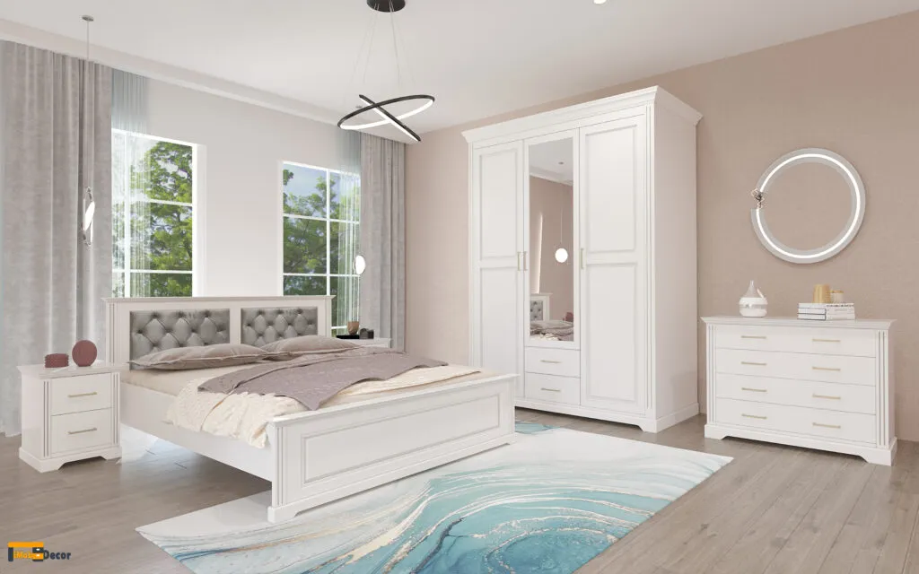 Iubești mobila din lemn masiv de culoare albă? Iată 3 idei chic de amenajare a casei