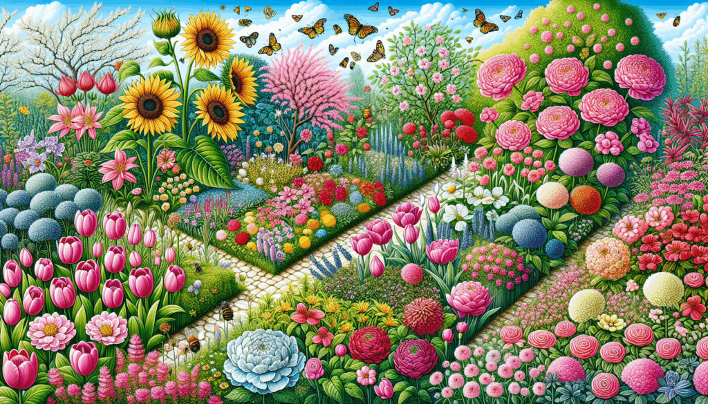 Descoperirea misterelor unei grădini înflorite pe tot parcursul anului