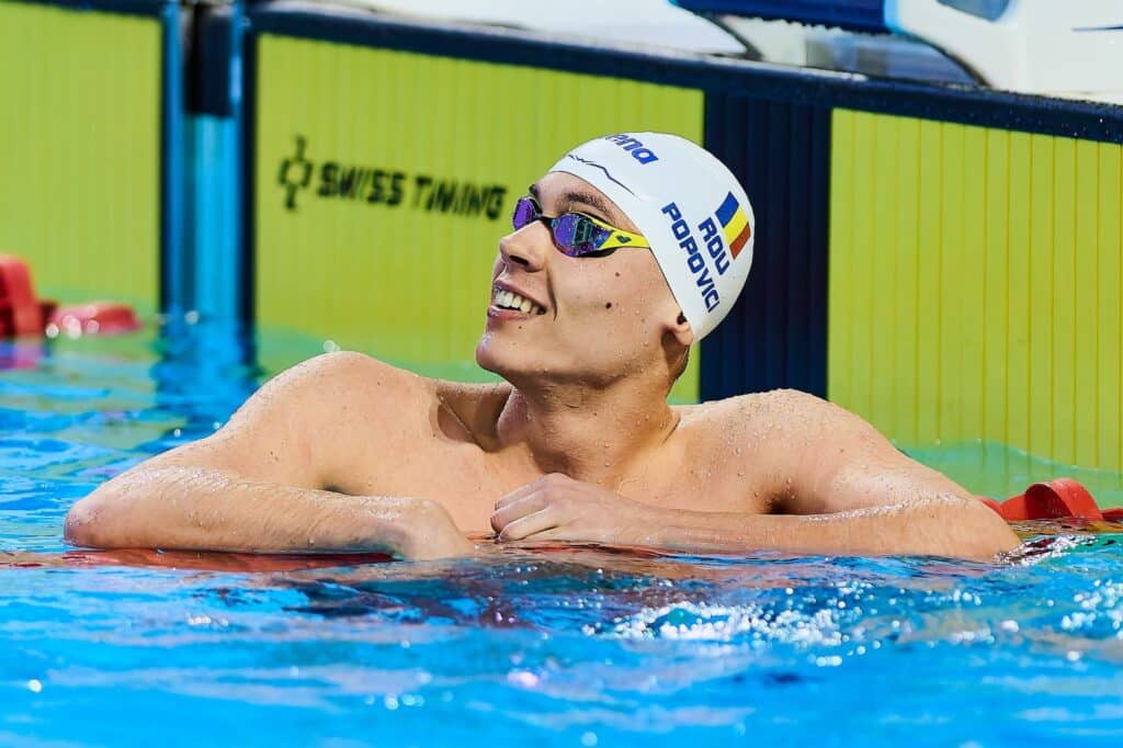 Câte milioane a câștigat David Popovici după succesul de la Mondialele din Singapore?