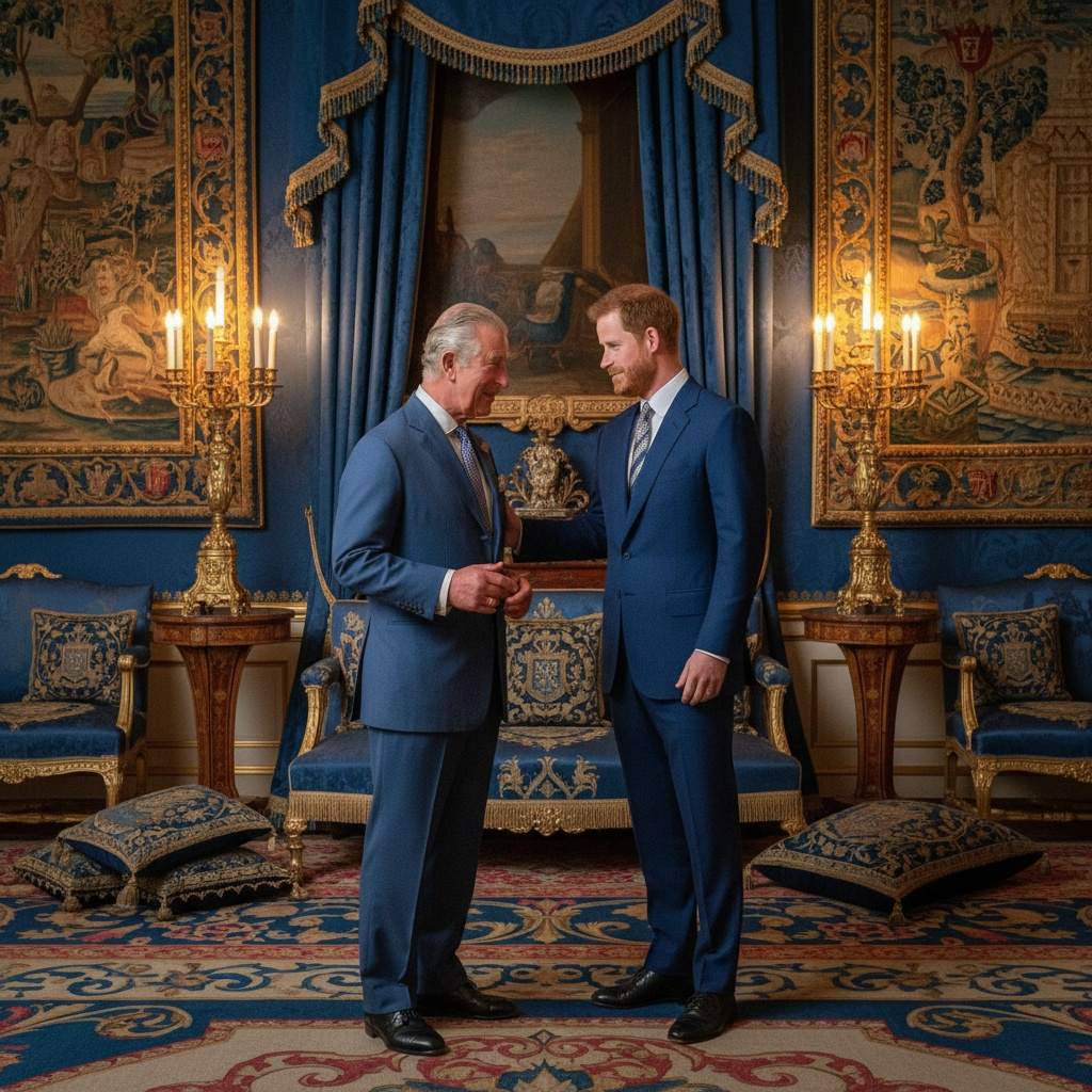 Regele Charles și Prințul Harry, întâlnire surpinzătoare la Londra