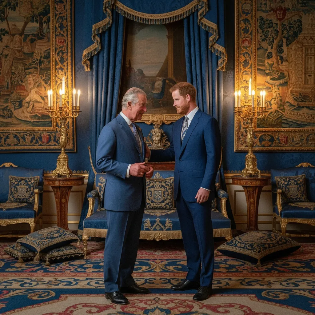 Regele Charles și Prințul Harry, întâlnire surpinzătoare la Londra