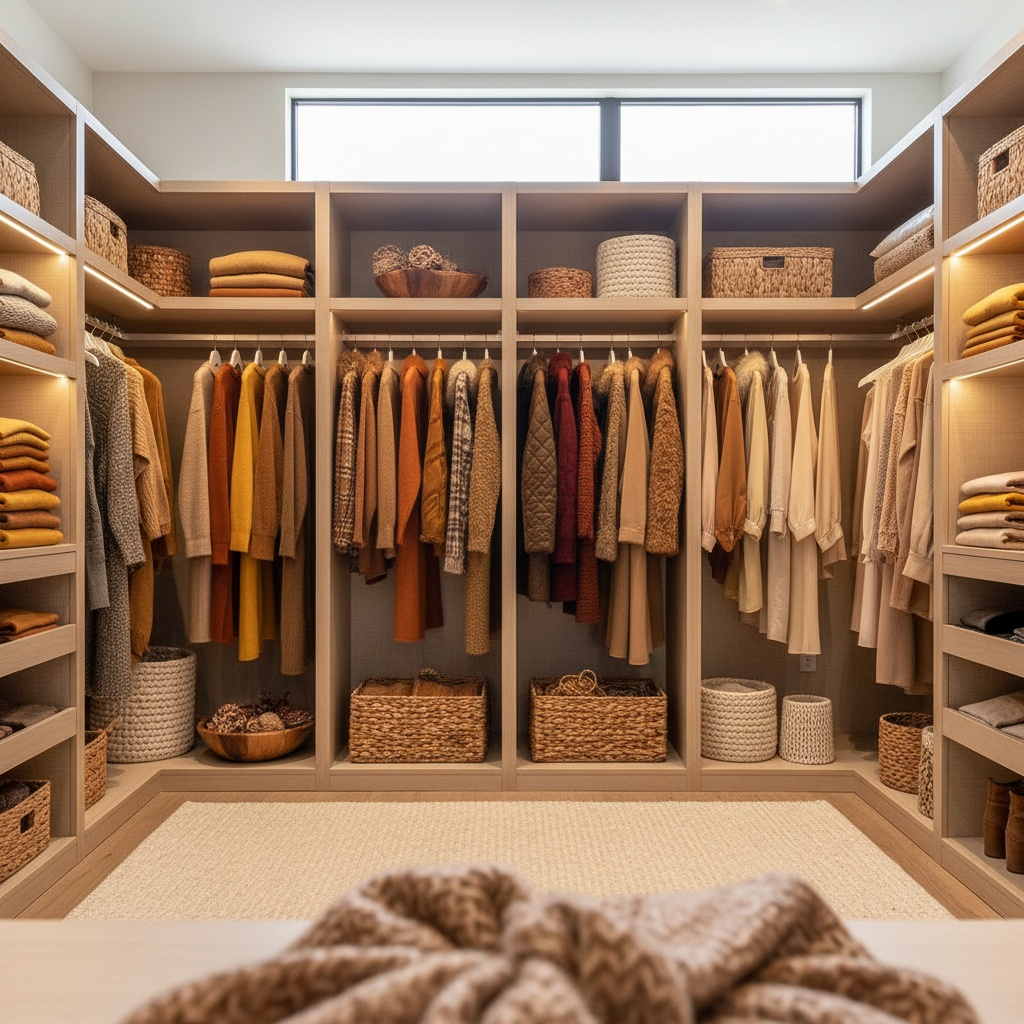 Strategii ingenioase pentru a-ți reorganiza dulapul în tranziția de la garderoba de vară la cea de toamnă