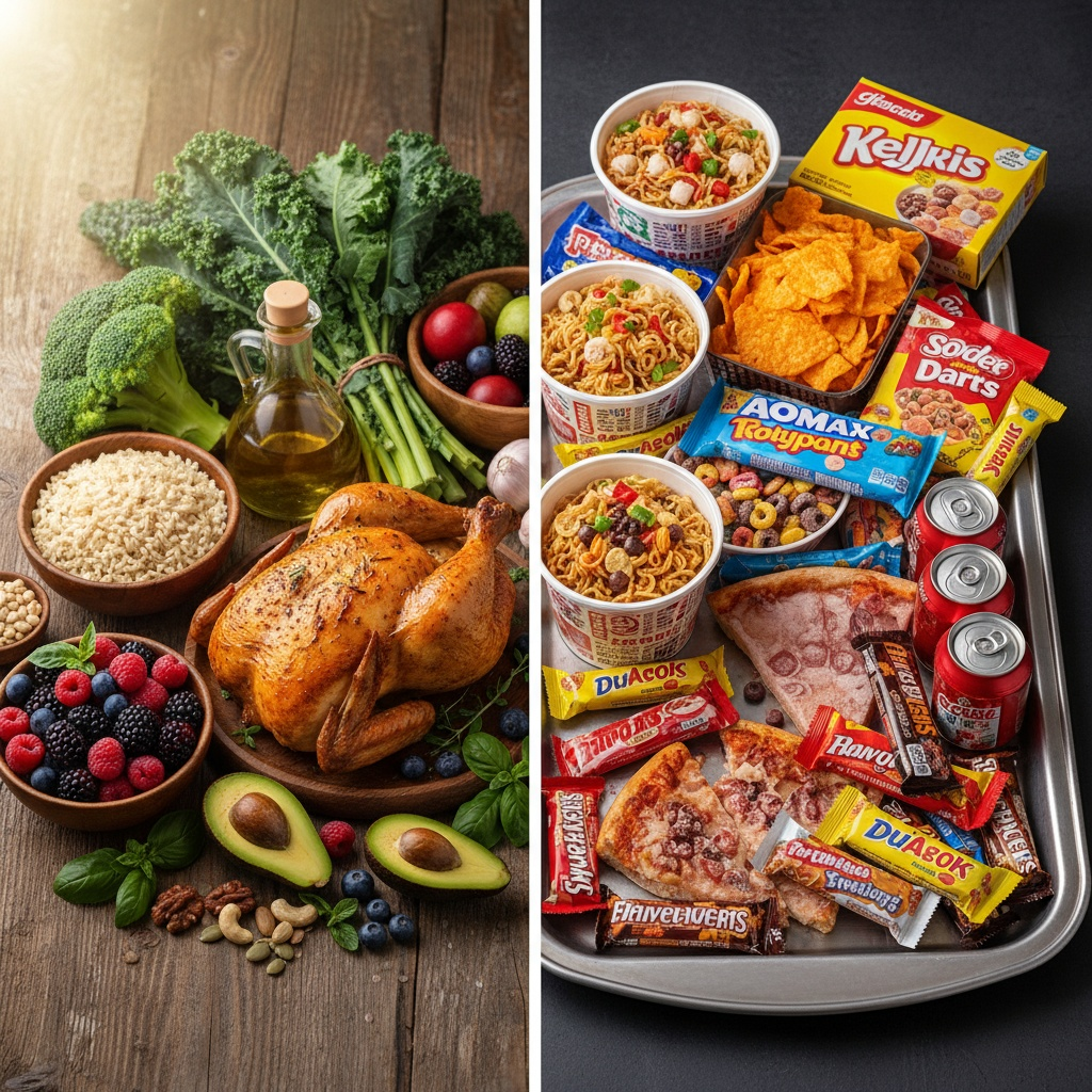 Dezastrul alimentelor ultraprocesate: Cum putem adopta o dietă mai echilibrată?