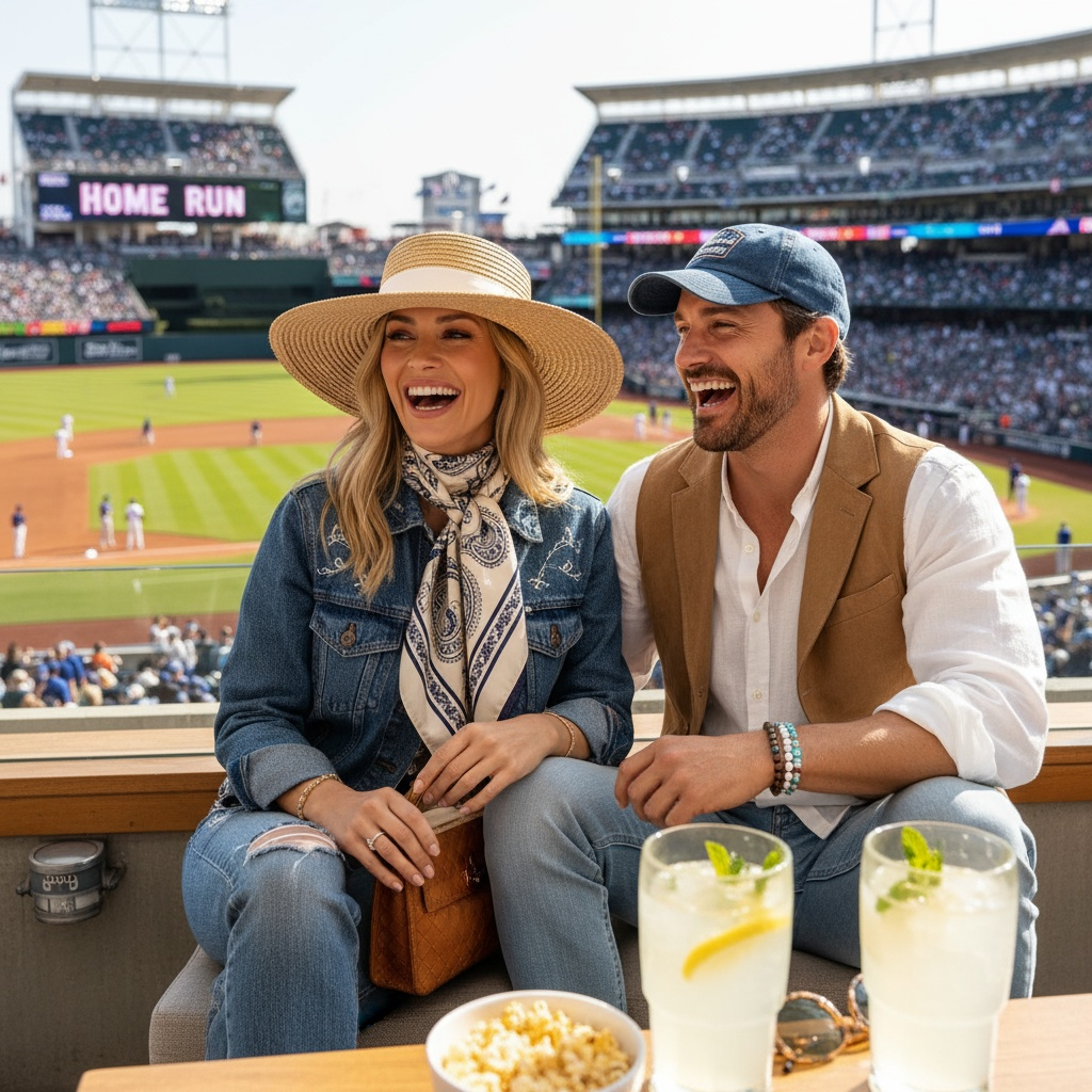 Kylie Jenner și Timothée Chalamet la meciul Yankees