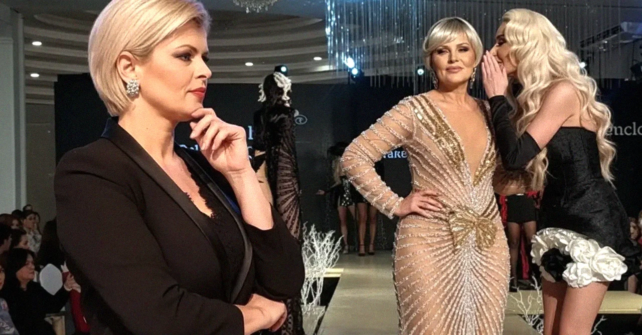 Sanda Ladoși încântă la Bukarest Fashion Week și dezvăluie ce o motivează acum