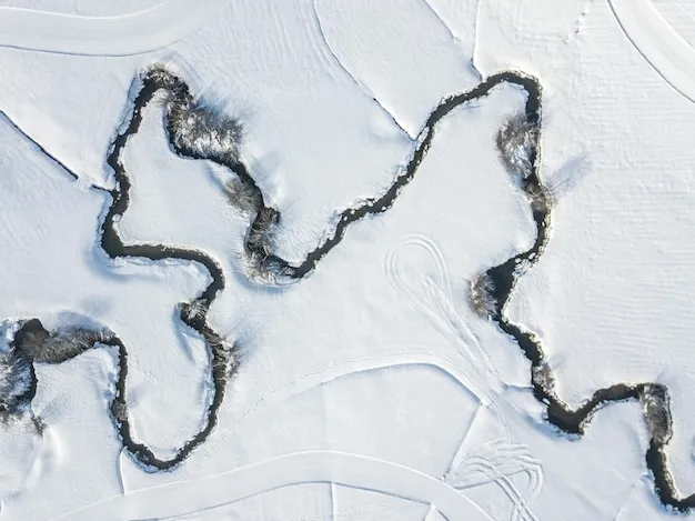 O nouă hartă dezvăluie relieful de sub gheața Antarcticii