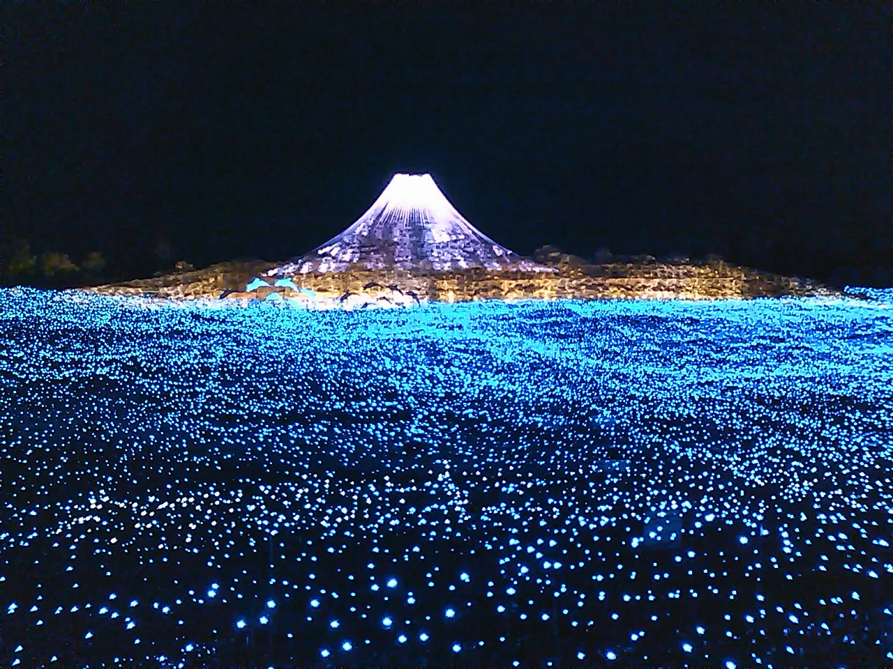 Spectacol de lumini cu milioane de LED-uri în Japonia