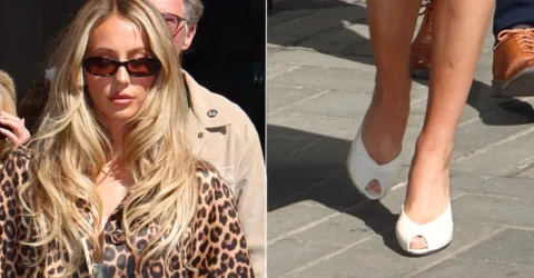 Alix Earle poartă pantofi Jimmy Choo de 895 de dolari înainte de lansarea brandului său