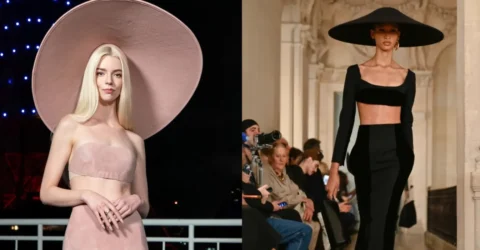 Anya Taylor-Joy uimește în Tokyo cu o pălărie gigantică semnată Jacquemus