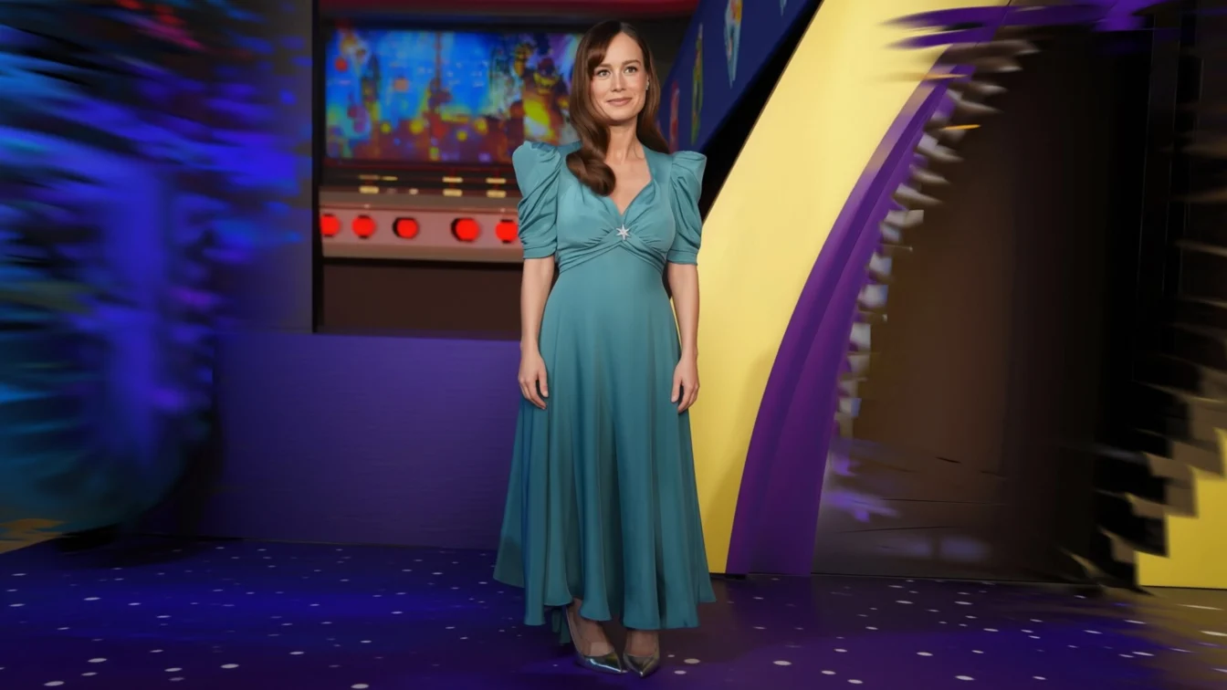 Brie Larson o aduce pe Prințesa Rosalina la viață într-o rochie Rodarte la Kyoto