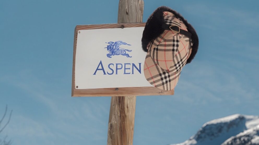 Burberry deschide un magazin pop-up de 4 zile la Hotel Jerome din Aspen