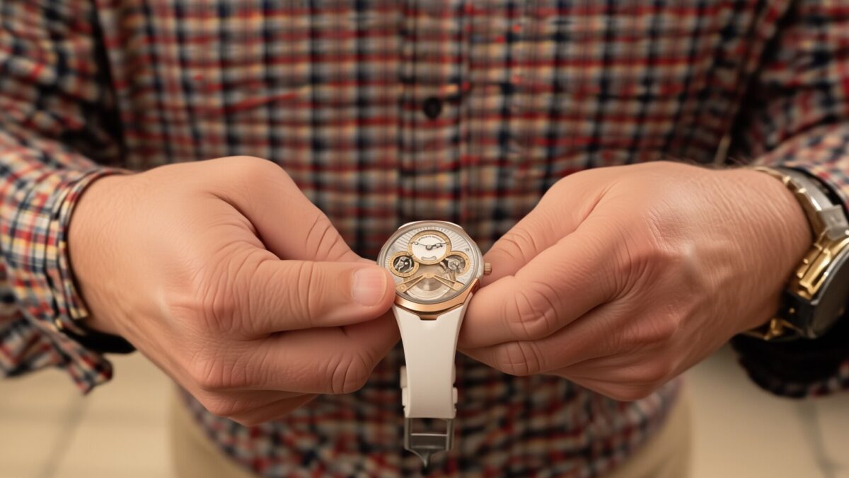 Dominique Renaud lanseaza ceasul Pulse60 care bate la o frecventa de 1 Hertz