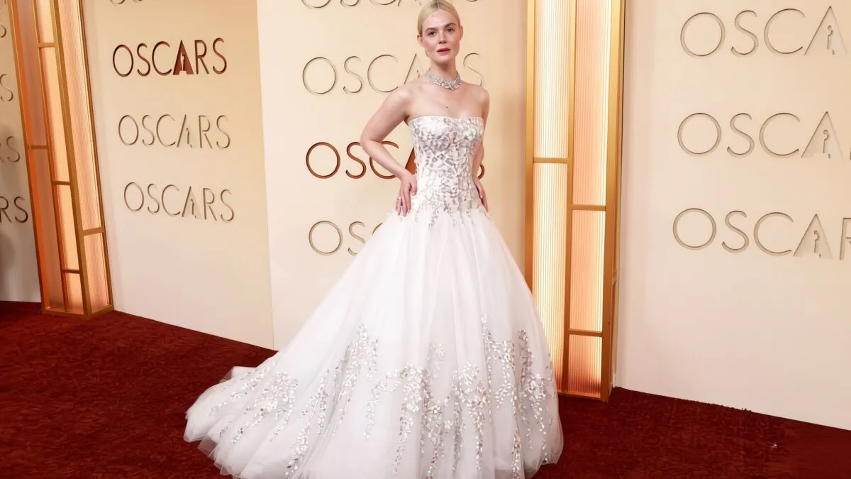 Rochia de vis a lui Elle Fanning de la Oscar 2026 un omagiu pentru casa copilăriei