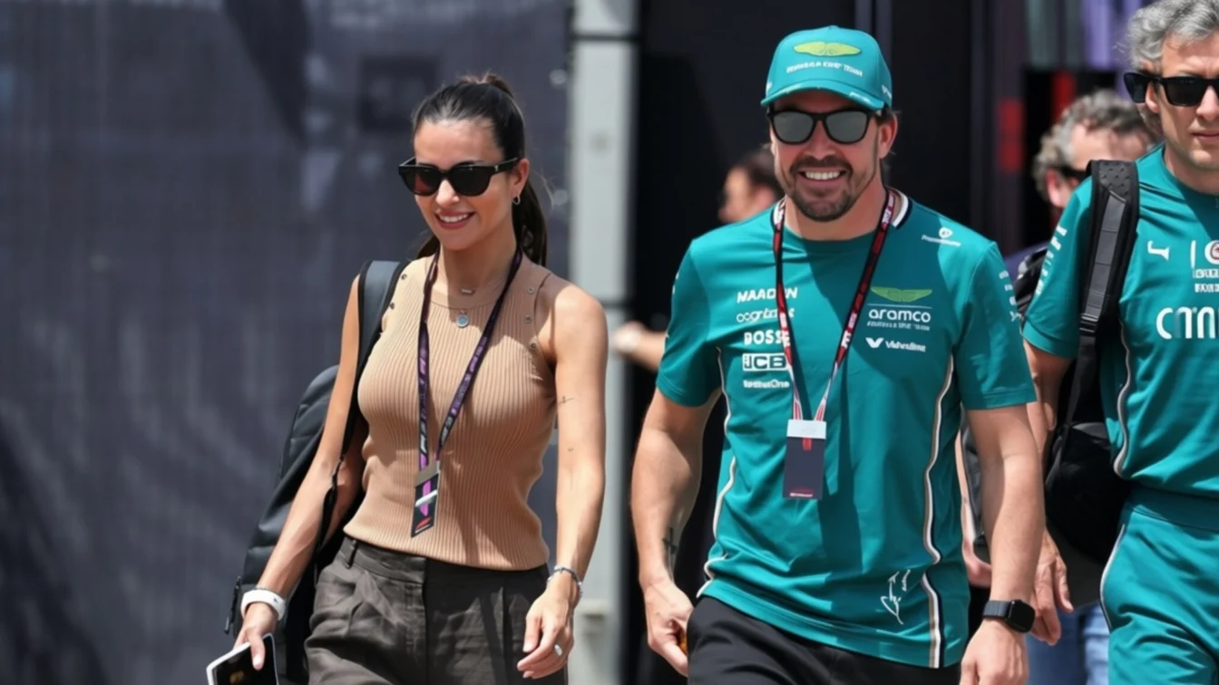 Pilotul Fernando Alonso a devenit tată pentru prima dată la 44 de ani