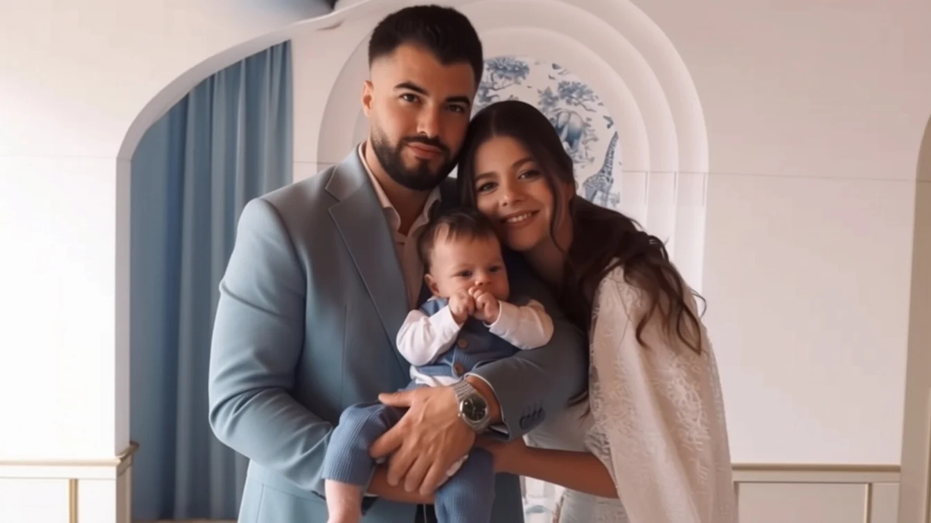 Denisa și Iancu Sterp explică de ce nu și-au botezat fiul David