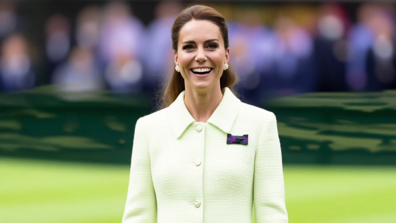 Kate Middleton încalcă protocolul cu o pălărie de 695 de lire sterline