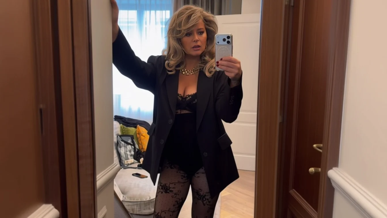 Laura Cosoi, gravidă în 6 luni cu al cincilea copil, uimește prin stil