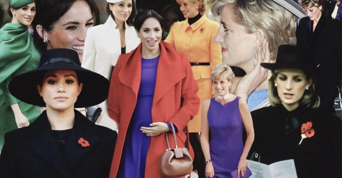 7 momente în care Meghan Markle a omagiat-o pe Prințesa Diana prin ținutele sale