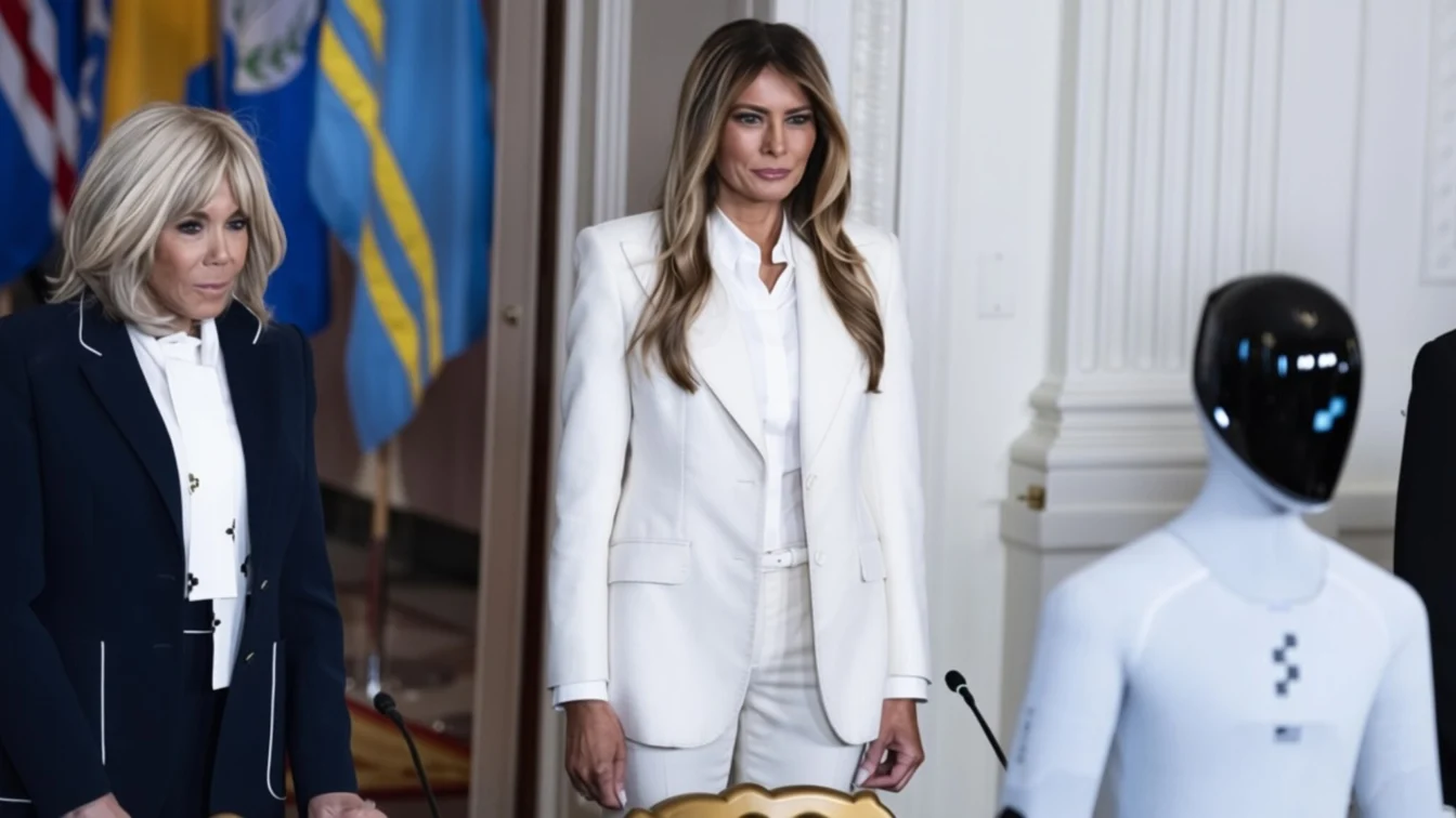 Melania Trump, replică virală despre un robot la Casa Albă – sunt malefici