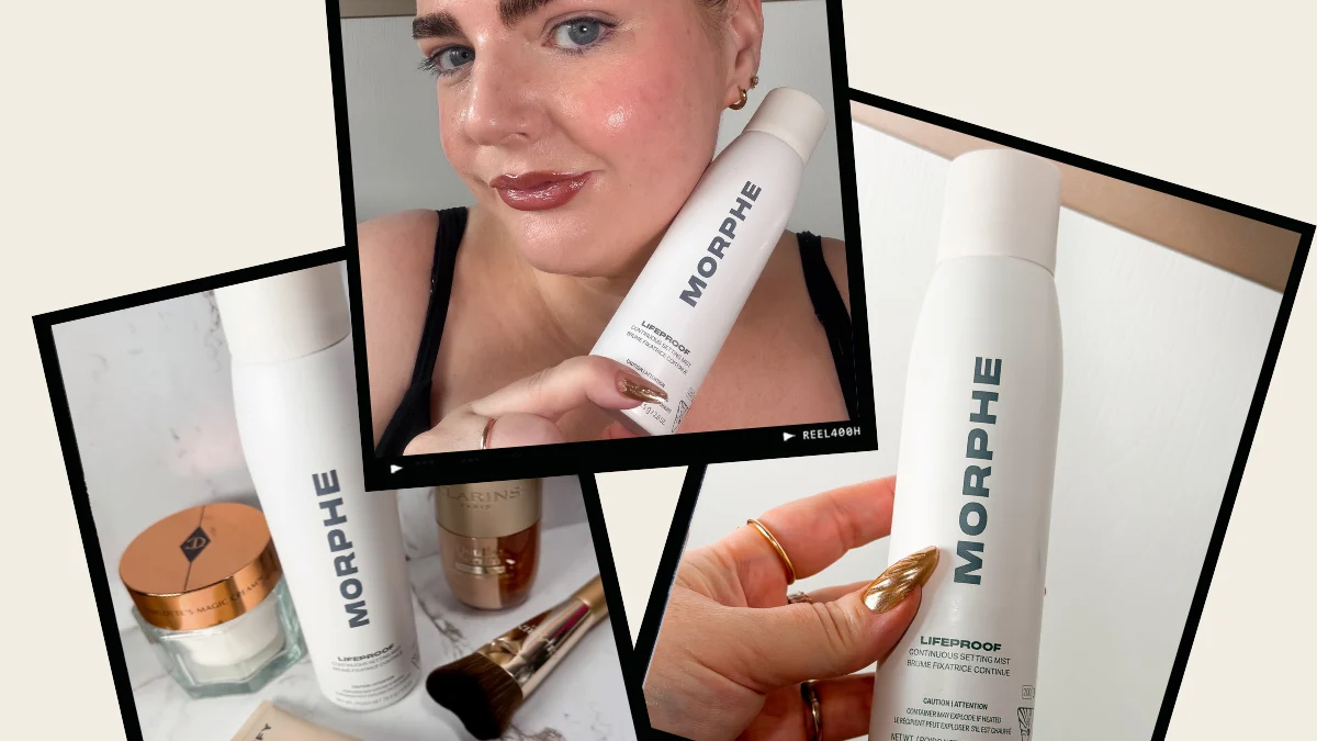 Morphe Lifeproof Continuous Setting Mist promite 16 ore de rezistență impecabilă