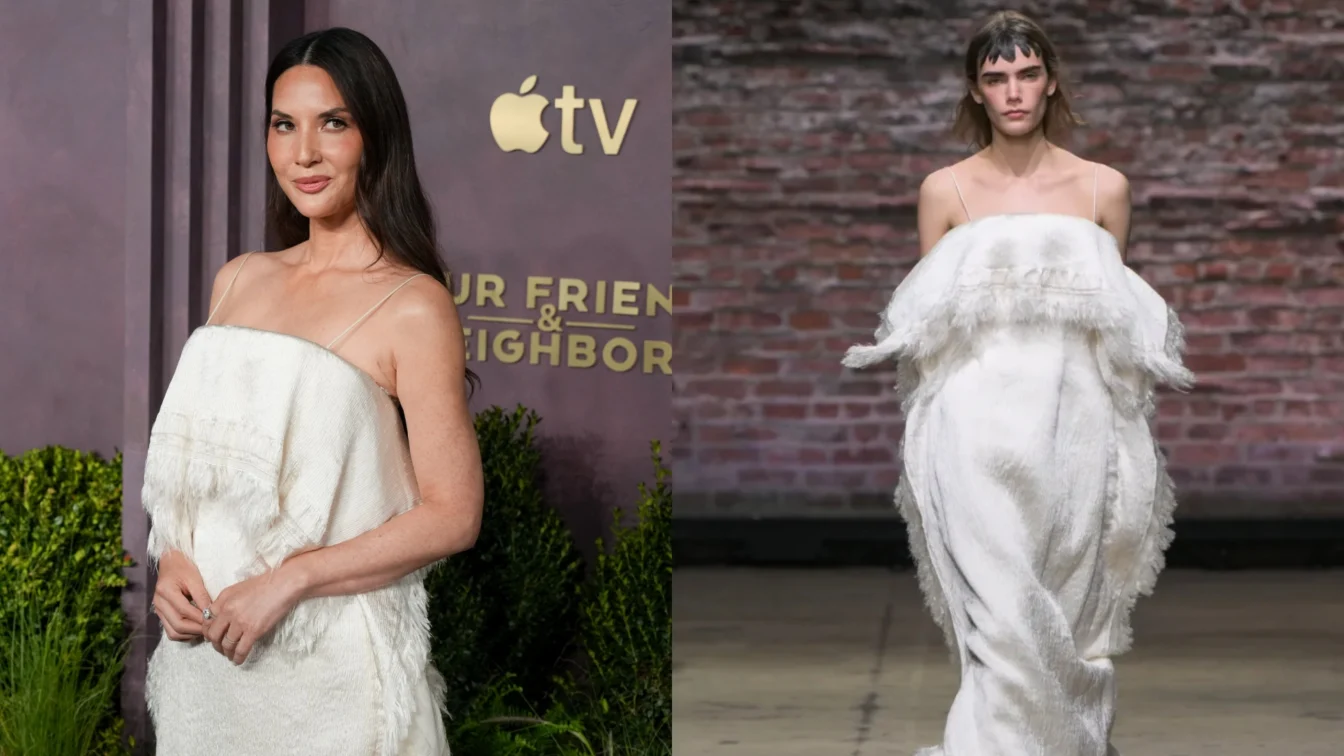 Olivia Munn a ales o rochie Fforme din colecția 2025 pentru premiera noului său serial