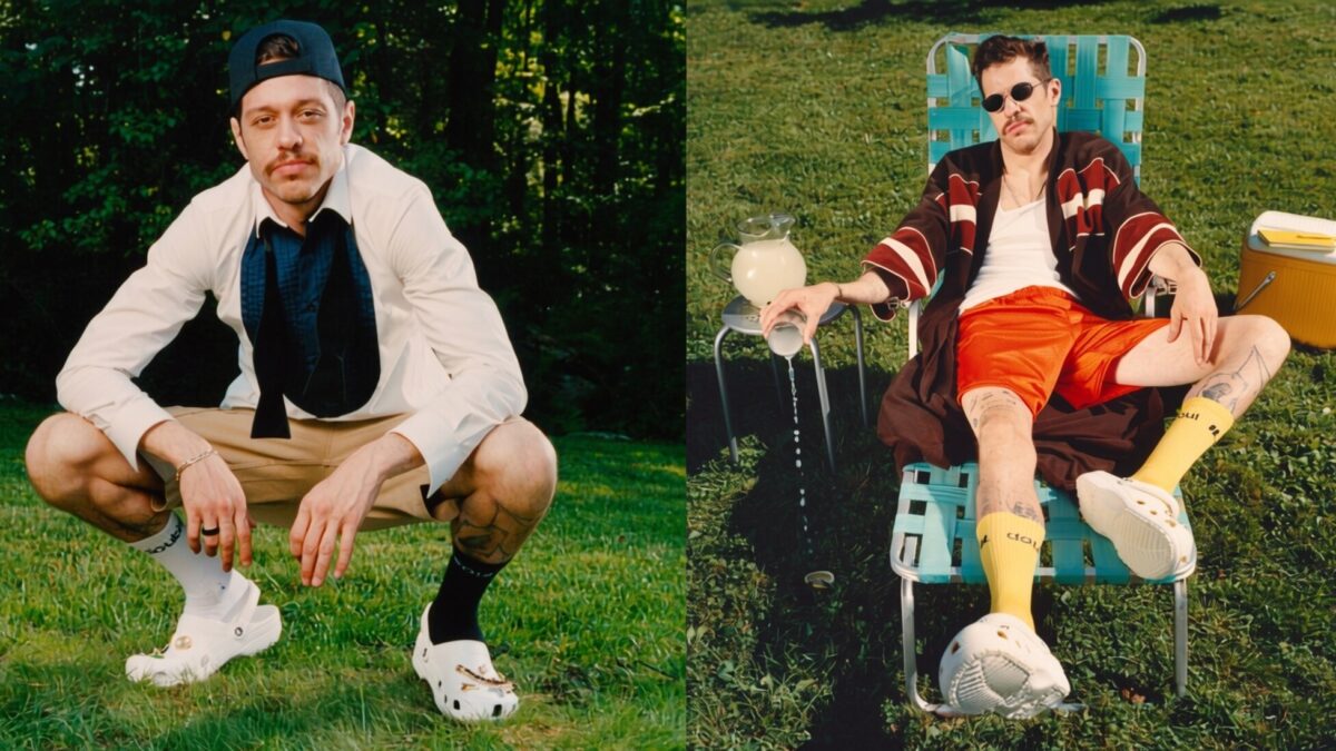 Pete Davidson devine ambasador Crocs și laudă saboții de 49 de dolari