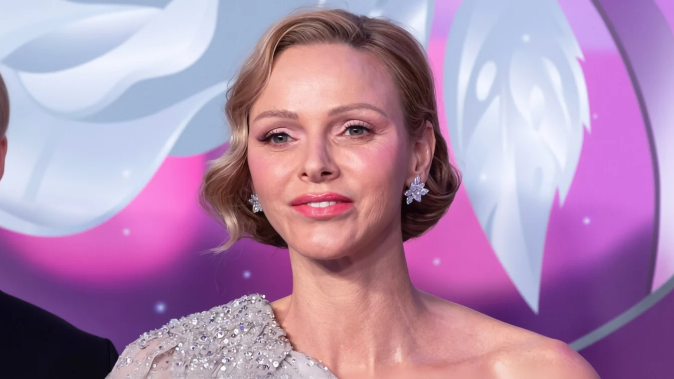 Prințesa Charlene a strălucit într-o rochie galactică Elie Saab la Balul Trandafirilor