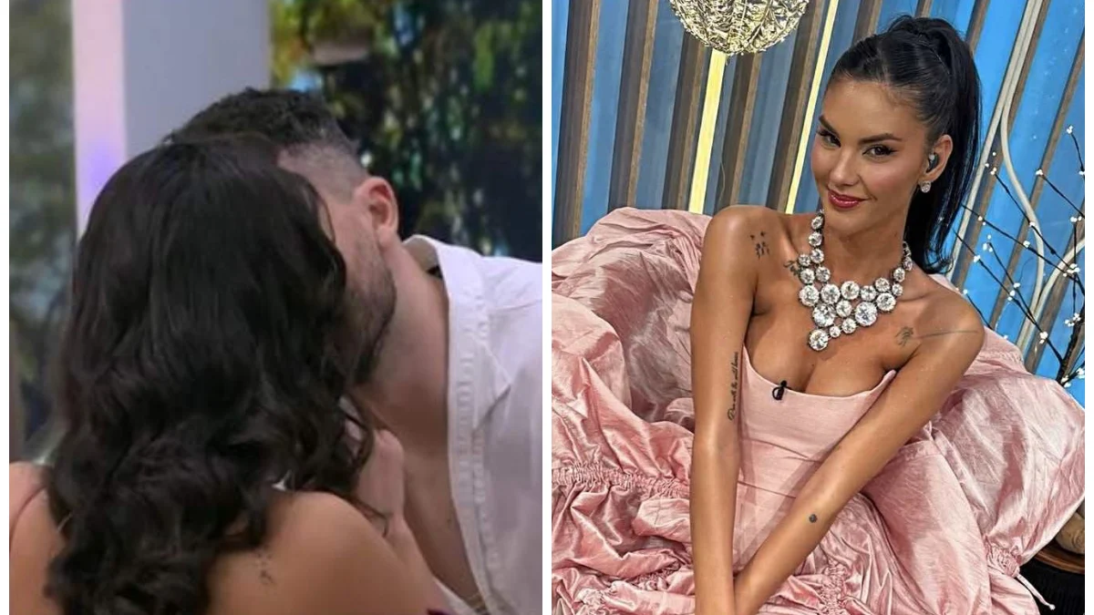 Ramona Olaru confirmă relația cu iubitul grec printr-un sărut în direct