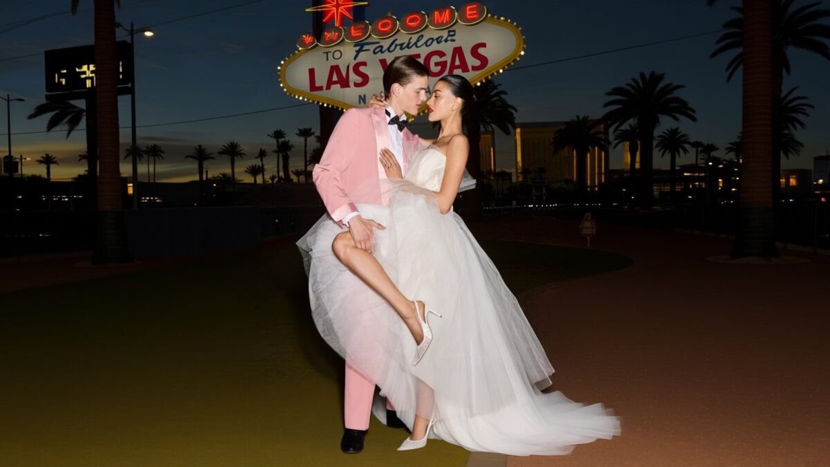 René Caovilla lansează colecția de mireasă 2026 inspirată de Las Vegas