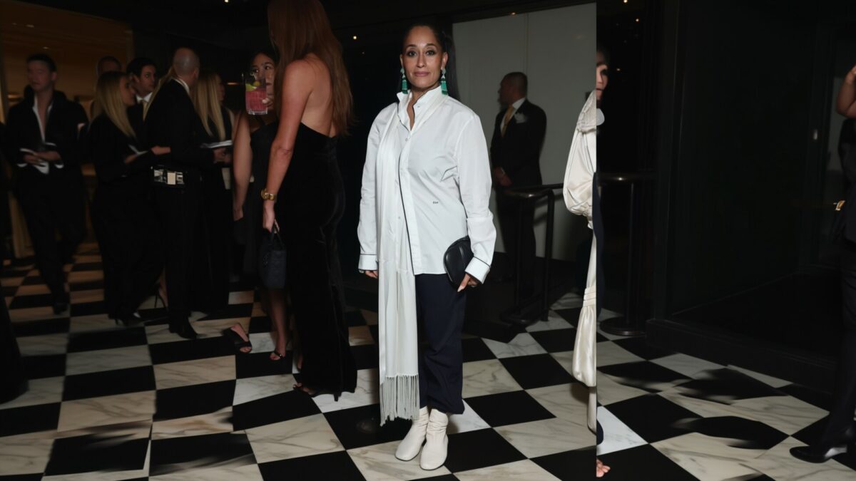 Tracee Ellis Ross a renunțat la tocuri pentru o ținută Dior masculină la un eveniment Oscar