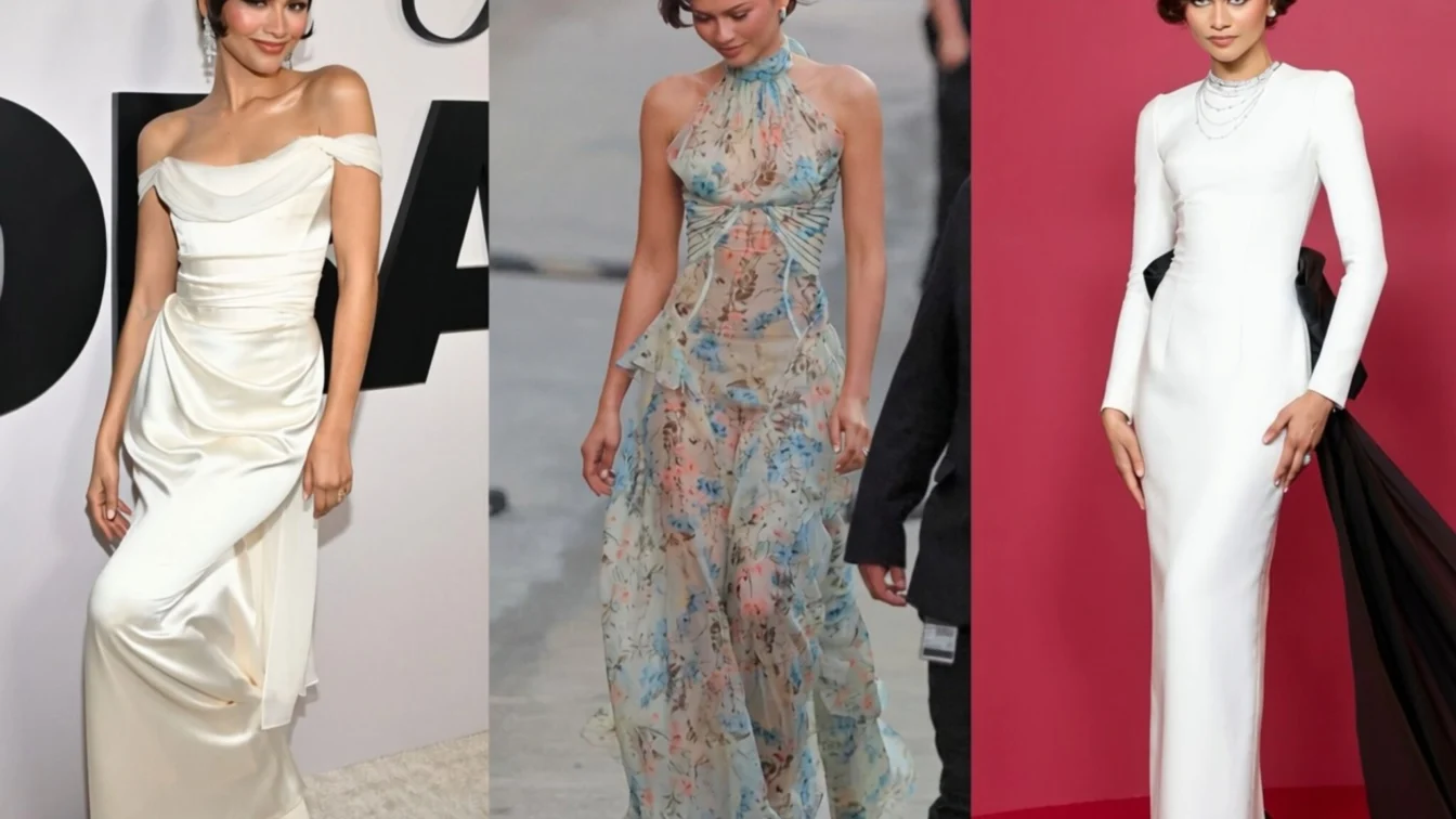 Zendaya uimește cu 8 ținute de mireasă în turneul pentru filmul The Drama