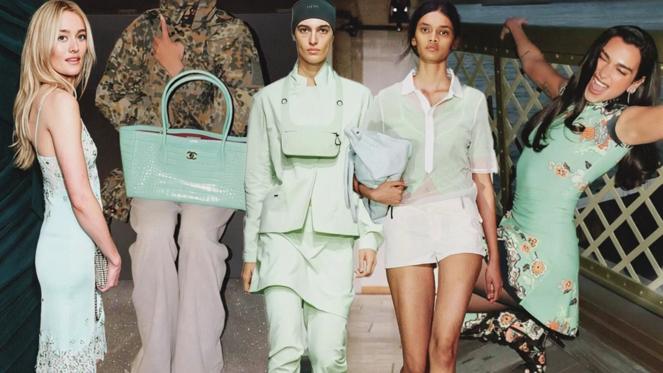 Verdele mentă este noul trend al verii numit dressingul pastă de dinți