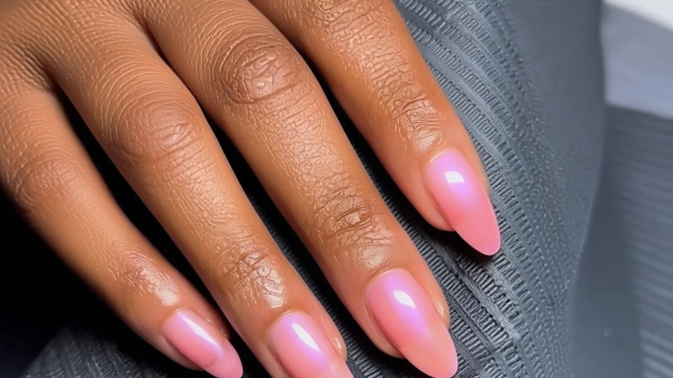 Manichiura Chrome Rosewater este trendul vedeta al acestei primaveri