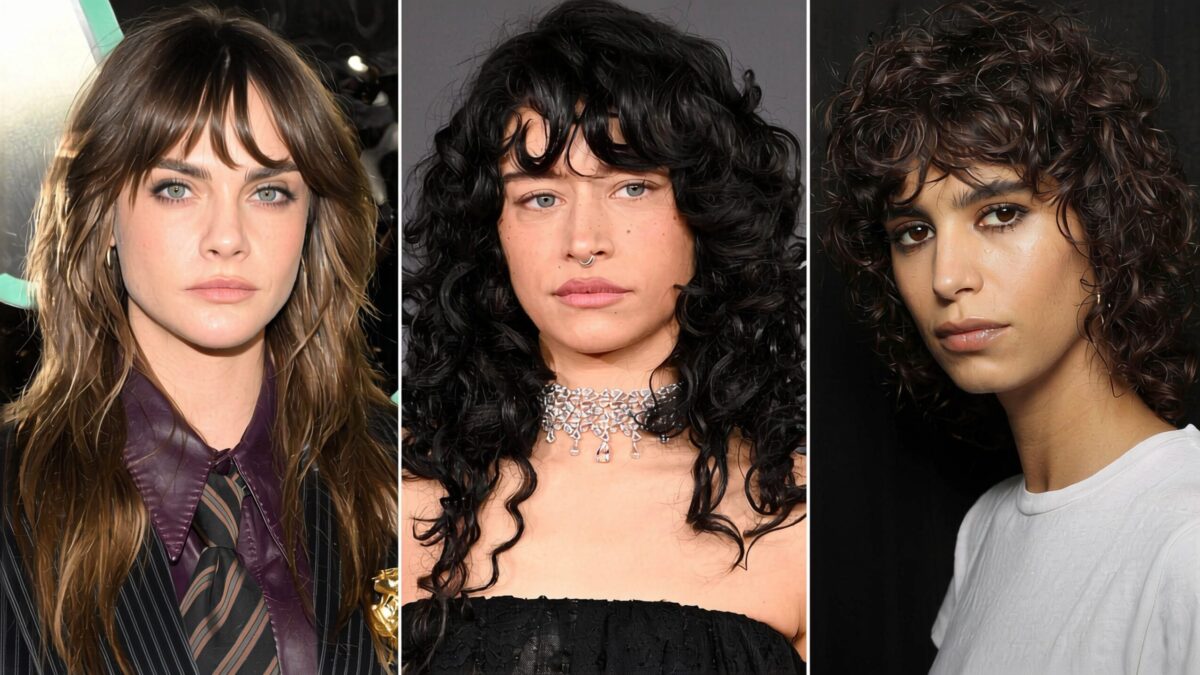 Tunsoarea wolf cut nu se demodează niciodată și se potrivește oricui