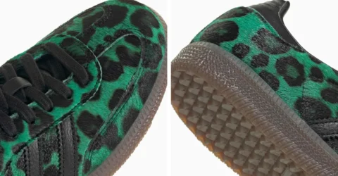 Adidas lansează noul Samba Green Leopard la prețul de 120 de dolari