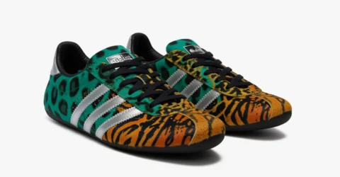 Adidas aduce animal print-ul pe modelul Tokyo la un pret de 100 de dolari