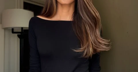 Amal Clooney adopta trendul primaverii buzele estompate la un eveniment in Milano