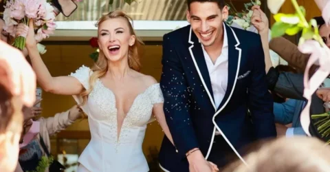 Andreea Bălan și Victor Cornea s-au căsătorit cu doar 25 de invitați