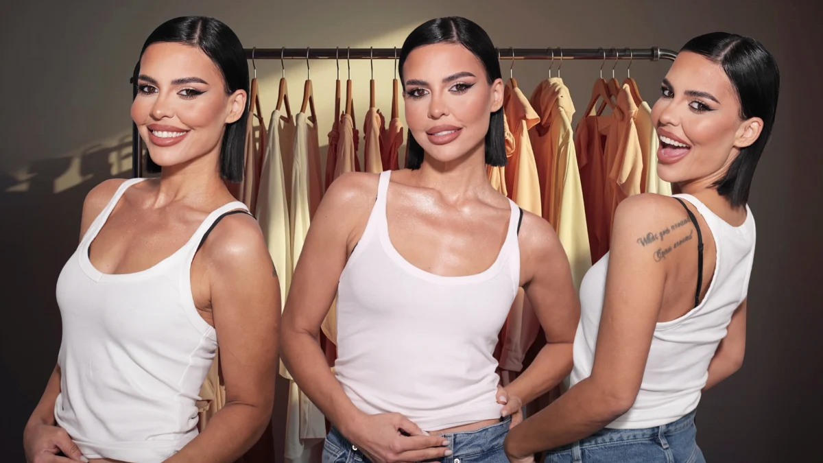 Andreea Popescu vinde tot după divorț de la colanți de 100 lei la cântare