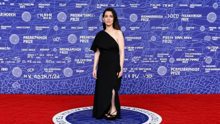 Anne Hathaway renunță la pantofi pentru sandale Aquazzura cu toc de 130 mm