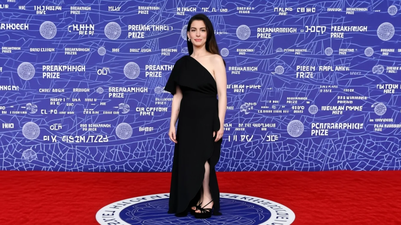 Anne Hathaway renunță la pantofi pentru sandale Aquazzura cu toc de 130 mm