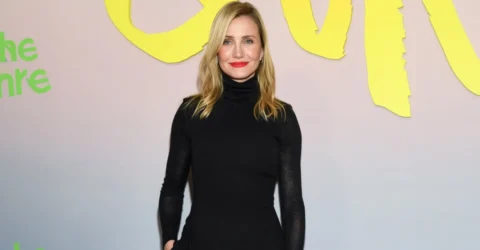 Cameron Diaz, apariție minimalistă în Fforme din colecția toamnă 2026 la premiera Outcome