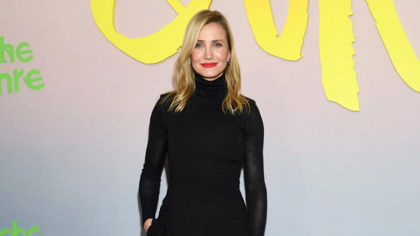 Cameron Diaz, apariție minimalistă în Fforme din colecția toamnă 2026 la premiera Outcome